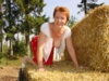 At the farm